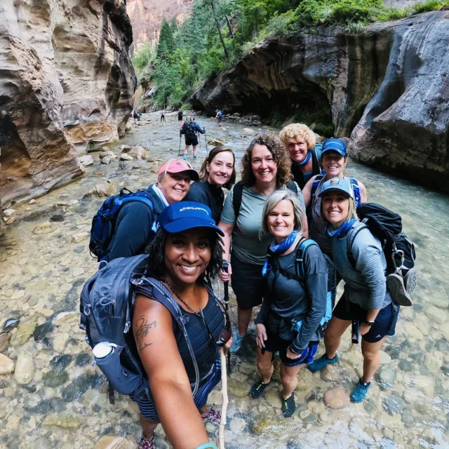 Women Smiling in the Narrows