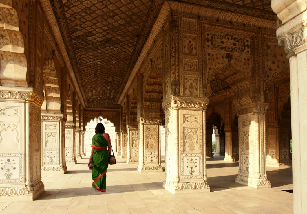 Woman in Delhi, India