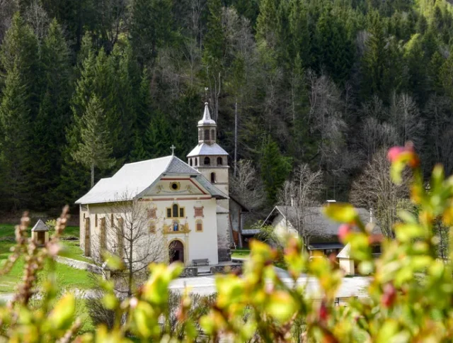 A building in Mont Blanc.