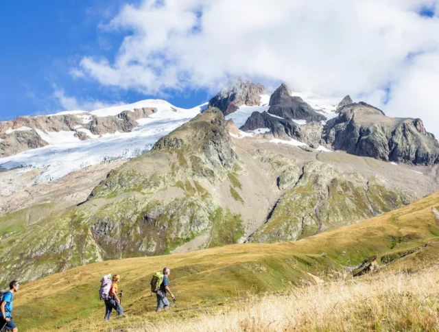A mont blanc landscape.